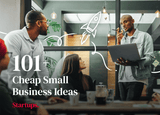 Group of people in an office brainstorming